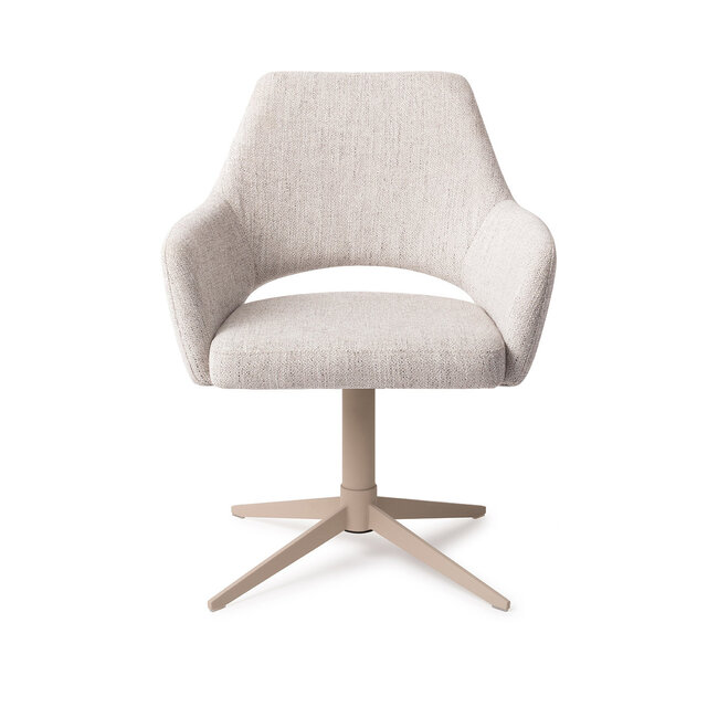 Jesper Home Yanai Pigeon Eetkamerstoel - Quad Beige