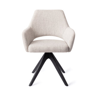 Jesper Home Yanai Pigeon Eetkamerstoel - Revolve Oak Black