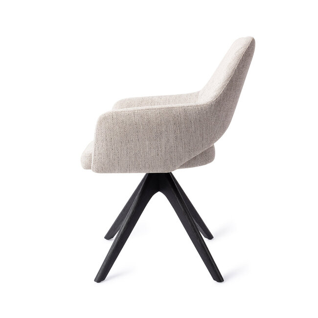 Jesper Home Yanai Pigeon Eetkamerstoel - Revolve Oak Black