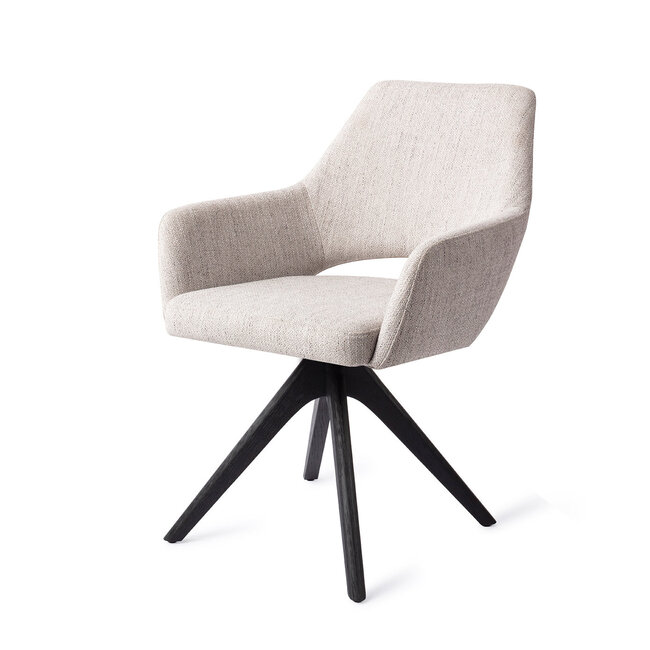 Jesper Home Yanai Pigeon Eetkamerstoel - Revolve Oak Black