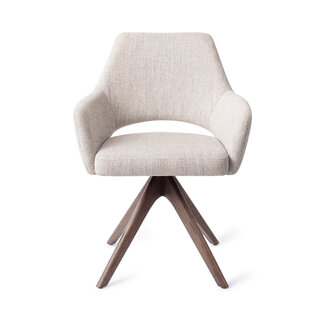 Jesper Home Yanai Pigeon Eetkamerstoel - Revolve Oak Walnut