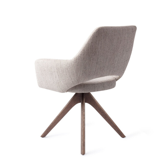 Jesper Home Yanai Pigeon Eetkamerstoel - Revolve Oak Walnut