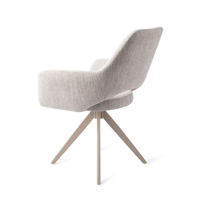 Jesper Home Yanai Pigeon Eetkamerstoel - Turn Beige