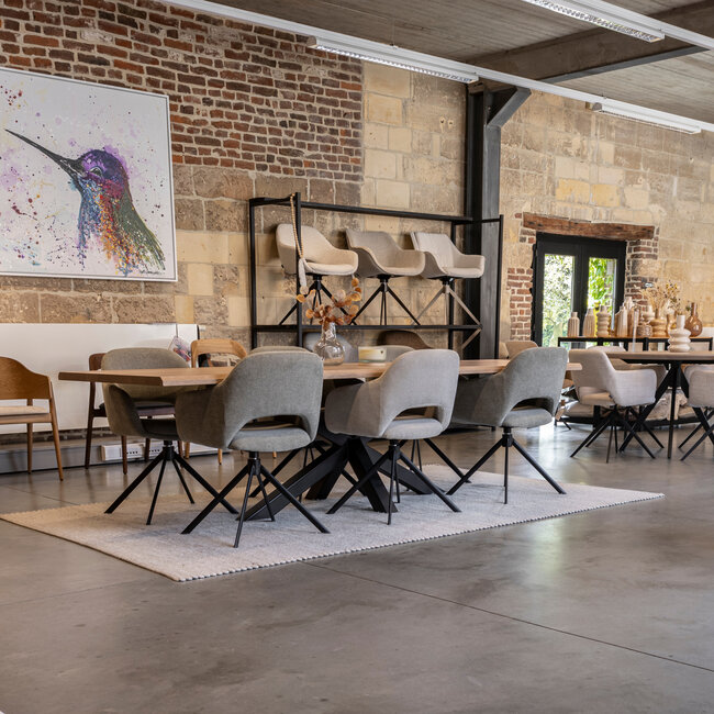 Hippe stoelen Eettafel Komos