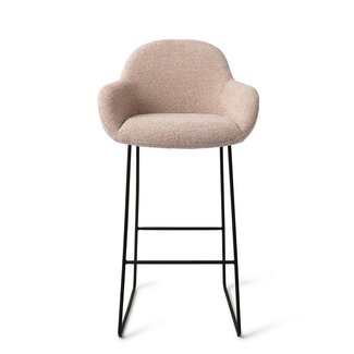 Jesper Home Kushi Stone Haze Barkruk  - Slide Black (H) Jesper Home Kushi Stone Haze Barkruk  - Slide Black (H)