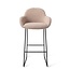 Jesper Home Kushi Stone Haze Barkruk  - Arch Black (L)