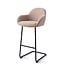 Jesper Home Kushi Stone Haze Barkruk (H) - Arch Black