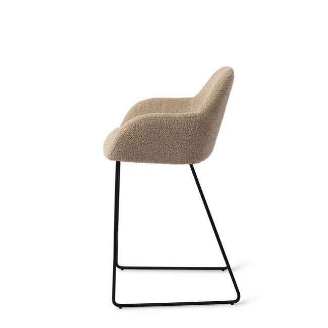 Jesper Home Kushi  Moss Meadow Barkruk - Slide Black (L)