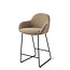Jesper Home Kushi  Moss Meadow Barkruk - Slide Black (L)