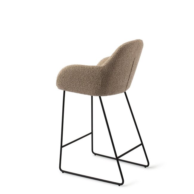 Jesper Home Kushi  Moss Meadow Barkruk - Slide Black (L)