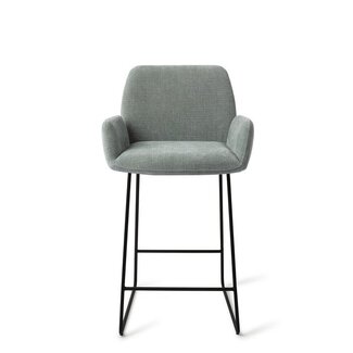 Jesper Home Misaki Blue Breezy Barkruk  Slide Black (L)