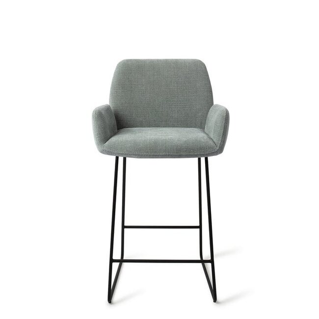 Jesper Home Misaki Blue Breezy Barkruk  Slide Black (L)