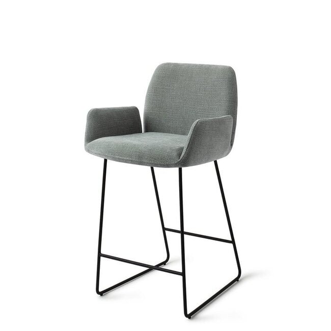 Jesper Home Misaki Blue Breezy Barkruk  Slide Black (L)