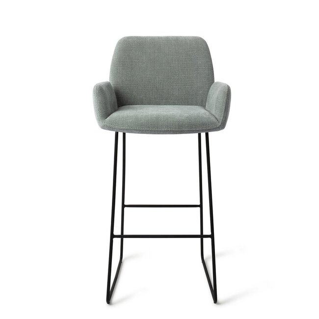 Jesper Home Misaki Blue Breezy Barkruk  Slide Black (L)