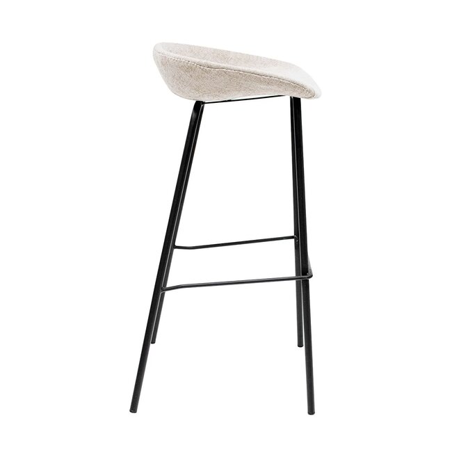 Kick Collection Barkruk Riga - Hoog - Champagne