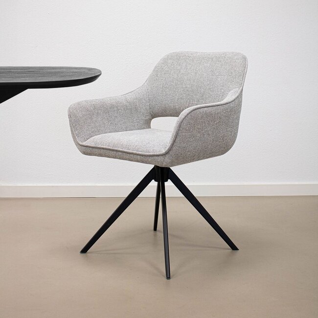 Kick Collection Eetkamerstoel - Miyo - Grijs