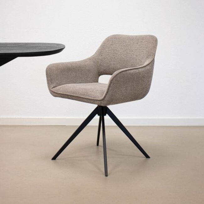 Kick Collection Eetkamerstoel - Miyo - Taupe
