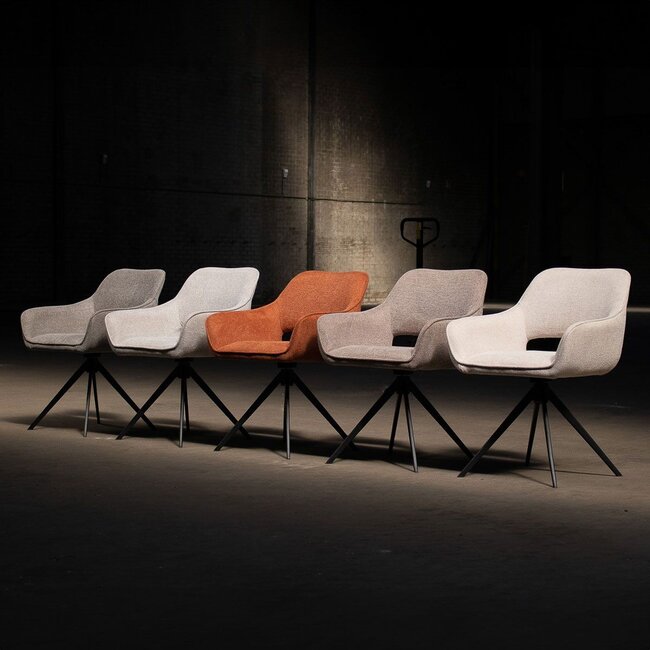 Kick Collection Eetkamerstoel - Miyo - Taupe