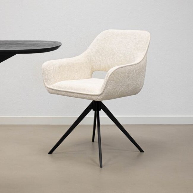 Kick Collection Eetkamerstoel -  Nori - Creme