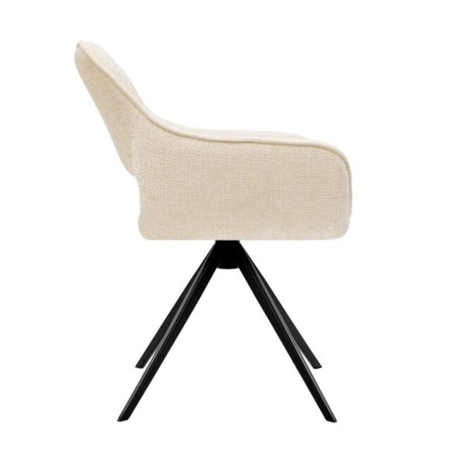 Kick Collection Eetkamerstoel -  Nori - Creme