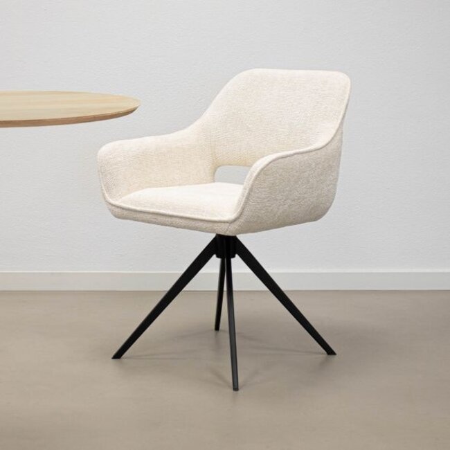 Kick Collection Eetkamerstoel -  Nori - Creme