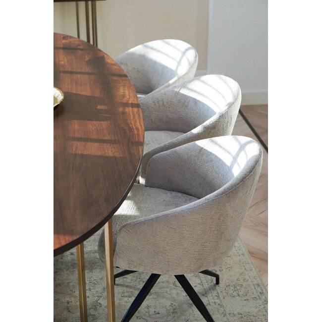 Kick Collection Eetkamerstoel Merle - Grijs