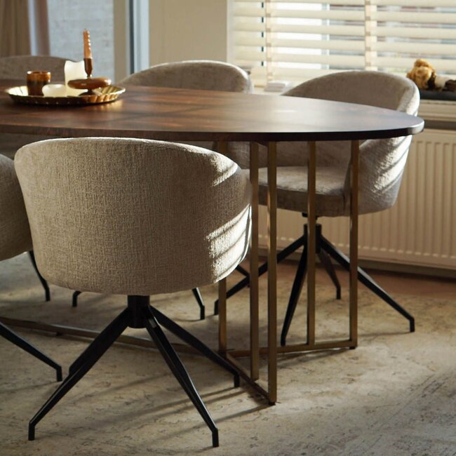 Kick Collection Eetkamerstoel Merle - Grijs