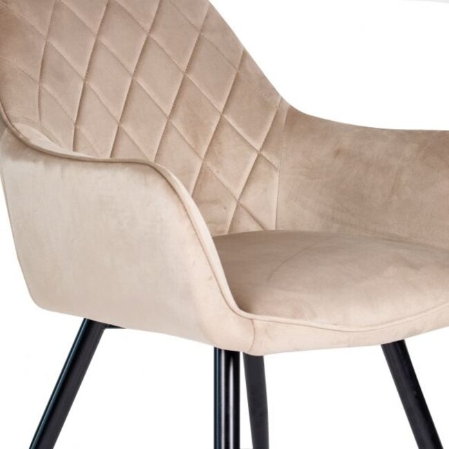 Kick Collection Eetkamerstoel Monza - Champagne