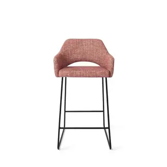 Jesper Home Yanai Berry bars  Barkruk - Slide Black (L)