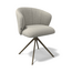Hippestoelen  Eetkamerstoel Lino - Rythm Naturel 01 - Turn Anodic Brown