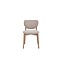 Hippestoelen  Eetkamerstoel Leno | Ote Lisa – 102 Cream - Fix Oak Naturel