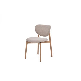 Geen Eetkamerstoel Leno | Ote Lisa – 102 Cream - Fix oak naturel
