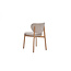 Hippestoelen  Eetkamerstoel Leno | Ote Lisa – 102 Cream - Fix Oak Naturel
