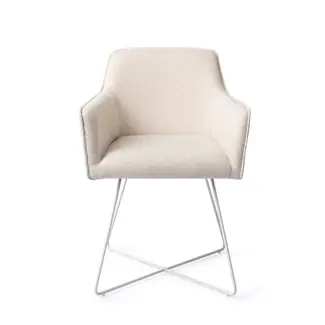 Jesper Home Hofu Enoki Eetkamerstoel - Cross White