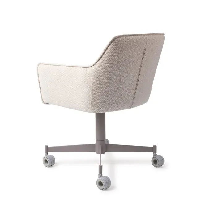 Jesper Home Hofu Enoki Eetkamerstoel - Caster Grey