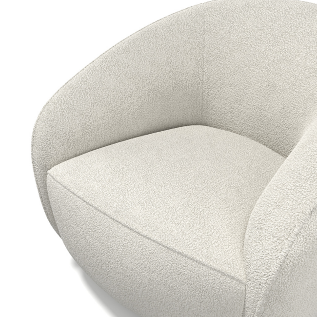 Hippestoelen  Fauteuil Roundy - Boogie Cream 02