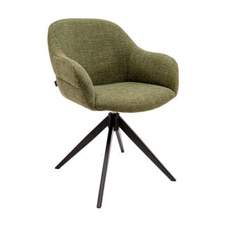 Kick Collection Eetkamerstoel Noel- Groen