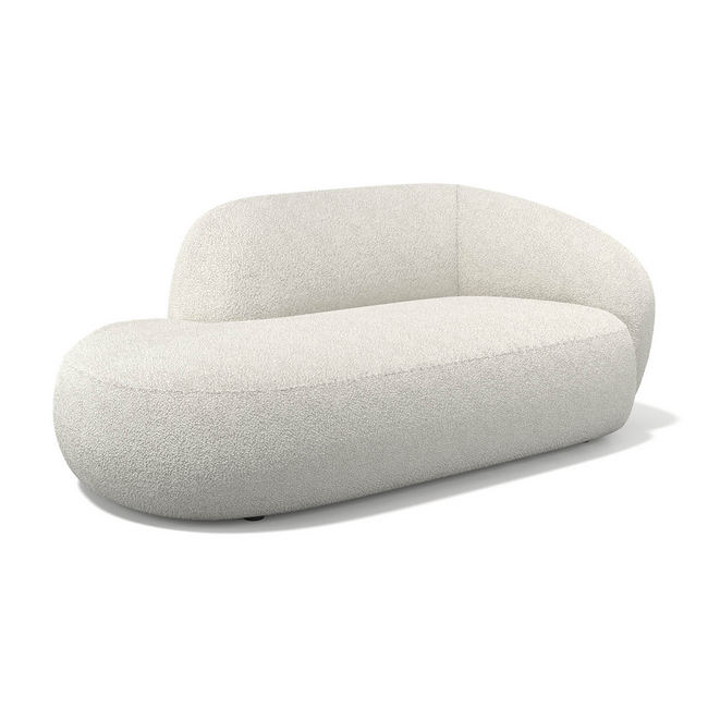 Chaise Longue Roundy - Boogie Cream 02
