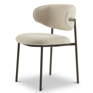 Dyyk Eetkamerstoel Saba |  Lodge Desert - Anodic Brown