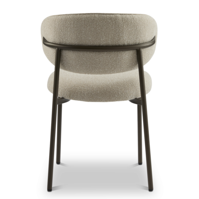 Dyyk Eetkamerstoel Saba |  Lodge Desert - Anodic Brown