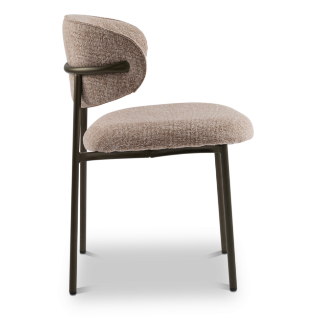 Dyyk Eetkamerstoel Saba |  Lodge Blossem  - Anodic Brown