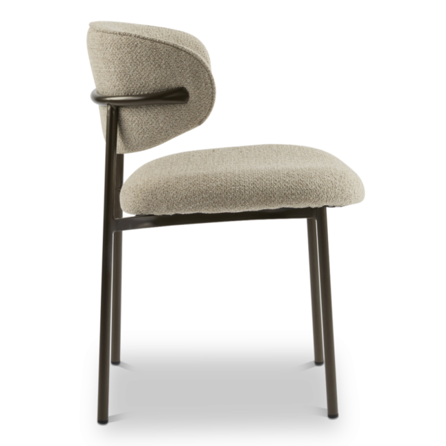 Dyyk Eetkamerstoel Saba |  Rhythm liver 10 - Anodic Brown