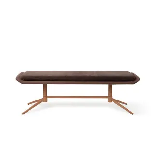 Jesper Home Oketo Chestnut Chase - Dining  Bench