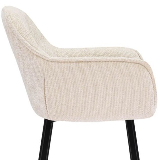 Kick Collection Barkruk - Lynn - Creme