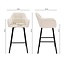 Kick Collection Barkruk - Lynn - Creme