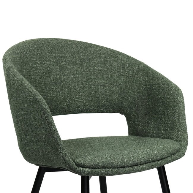 Kick Collection Eetkamerstoel Dean - Groen