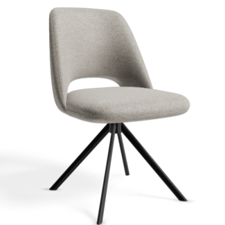 Eetkamerstoel Alfi | Oasis Naturel - Turn Black