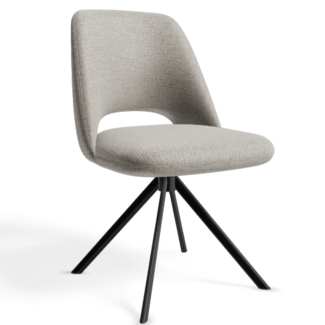 Eetkamerstoel Alfi  | Sneak Naturel - Turn black