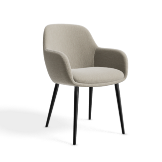 Eetkamerstoel  Jyra | Guard Beige - Fix Black