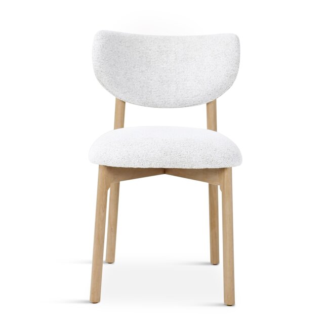 Stoel Brix - Ivory - Eik naturel